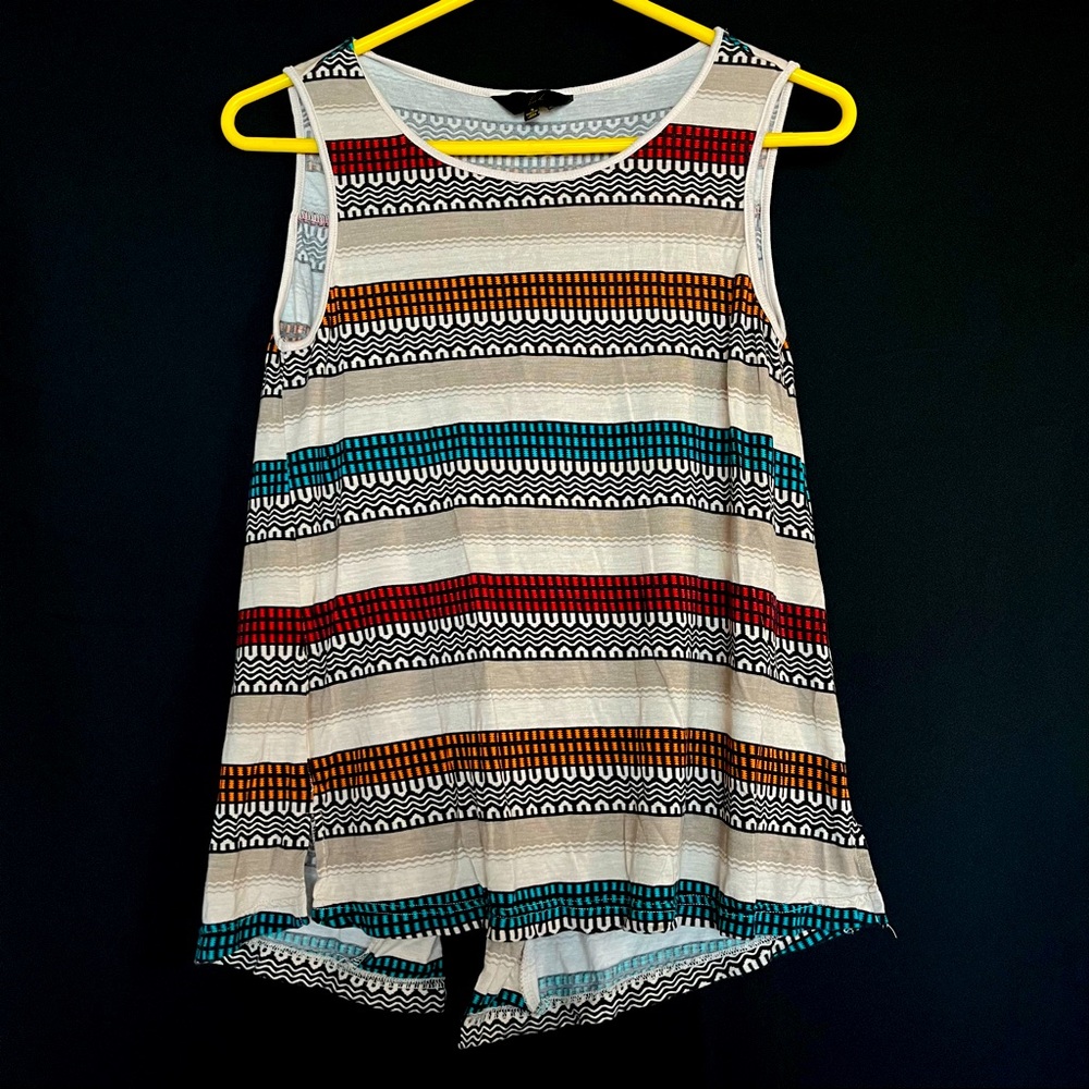 Women’s Multi Colored Tank Top Size Small